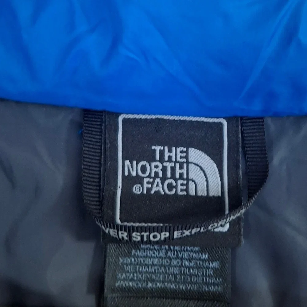 The North Face Junction Insulated Jacket Men's XXL Blue Quilted Puffer Full Zip